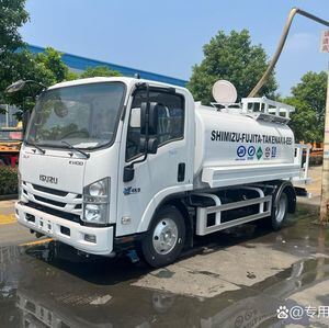 五十铃5立方米不锈钢水箱洒水车
