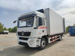 陕西汽车20吨冷藏车 新鲜肉类运输车 新鲜鱼类运输车 海鲜运输车制造商