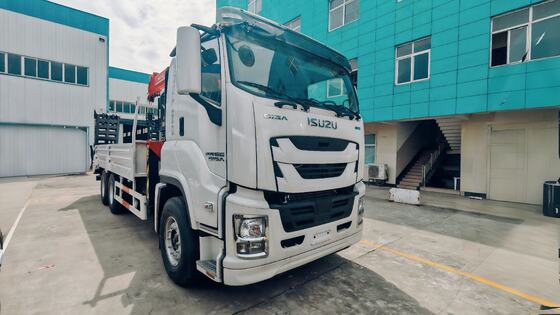 五十铃GIGA 6×4 12吨工程用随车起重机货车