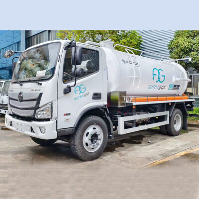 福田8立方米污水吸污车&mdash;&mdash;中国智造，全球品质，助力您的环卫工程