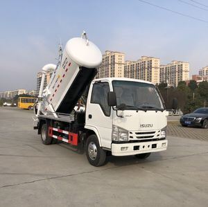 日本五十铃4立方米真空污水吸污车/粪便吸污车， suction-type 污水清掏车，现货供应