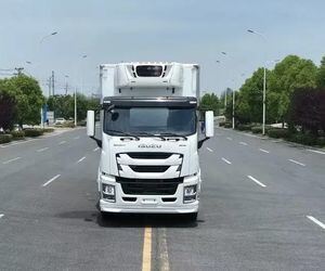 大型冷冻货车&mdash;&mdash;运输肉类与海鲜的冷藏配送厢式货车