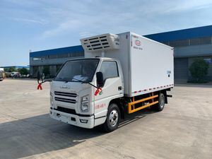 江淮4.2米冷藏配送车，面向全球市场