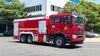 中国重汽12吨泡沫消防车，面向全球分销与火灾扑救