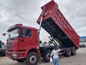 陕汽10吨砂石、砾石、污泥、水果及树木运输自卸车，厂家直供