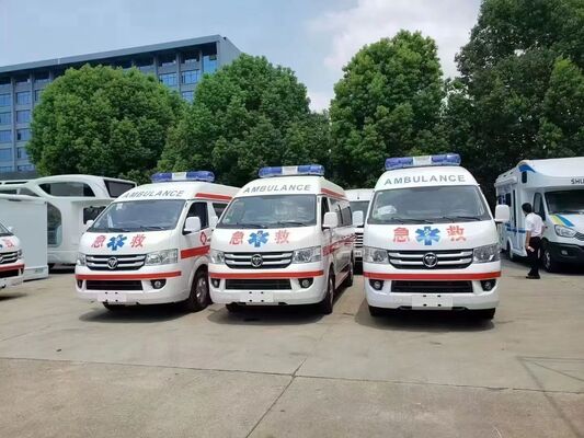 福田G9型救护车 医疗急救救护车 负压救护车 急救救护车 监护型病房式ICU救护车