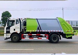 重型中国解放牌6-18立方米垃圾收集车