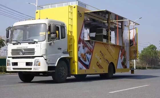 4×4户外移动野战炊事车——便携式移动厨房，适用于后勤保障与人道主义援助