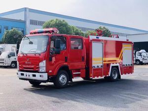 五十铃3000升水罐消防车 森林消防车 火灾救援车