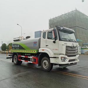 中国重汽15吨洒水车 水罐车 工业用水罐车 农业用水罐车