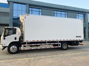 隔热型五十铃20吨冷藏车，高效冷链运输