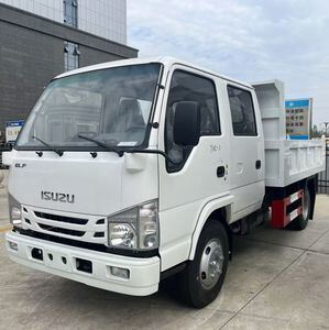 五十铃600P KV100 4×2 190马力小型自卸卡车，适用于重型物料运输