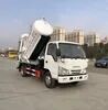 五十铃4&times;2化粪池吸污车，4立方真空污水车，污水罐车，下水道高压清洗车，真空污水车制造商