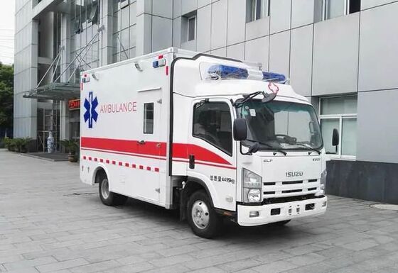 五十铃新款设计急救车辆&mdash;&mdash;医院救援救护车（配备医疗设备）现货供应