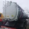 双轴真空半挂吸污车，容积25000升，污泥吸污车，真空罐车