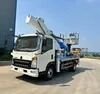 高端豪沃高空作业车：伸缩式车型，作业高度18米至45米