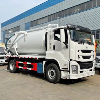 五十铃15000升污水真空吸污车