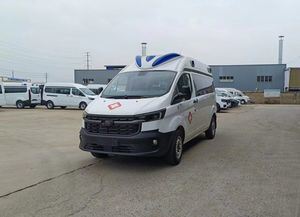 高端福特电动救护车，适用于医疗急救和重症监护（ICU）护理