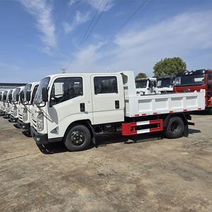JMC双排3吨微型自卸车供应——中国制造，坚固耐用，适用于多种作业场景