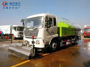 东风10吨重型道路清洗及抑尘车