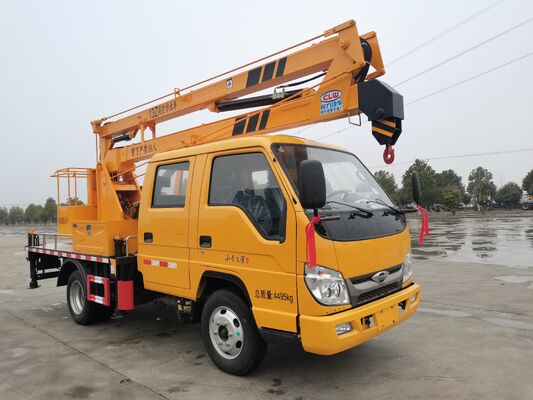 福兰德双排驾驶室13米高空作业车