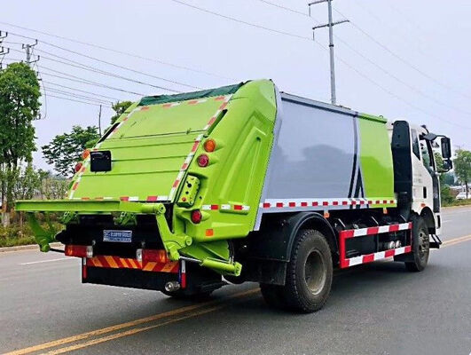 重型中国解放牌6-18立方米垃圾收集车