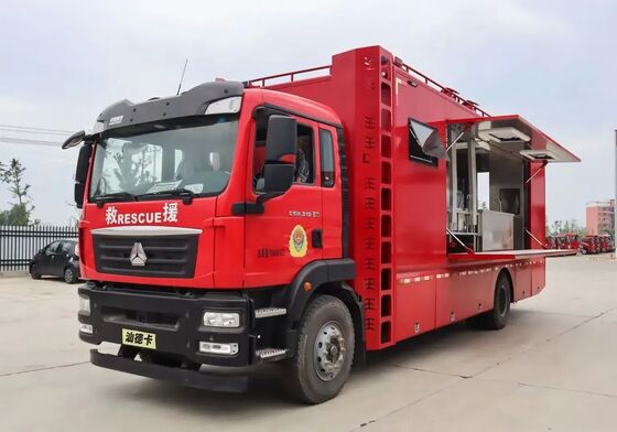 定制化食品烹饪车 4&times;2（可服务150-200人移动厨房）