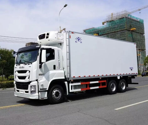 日本品牌五十铃鱼货运输车 冷藏车 冷藏保温厢式货车 冷冻车