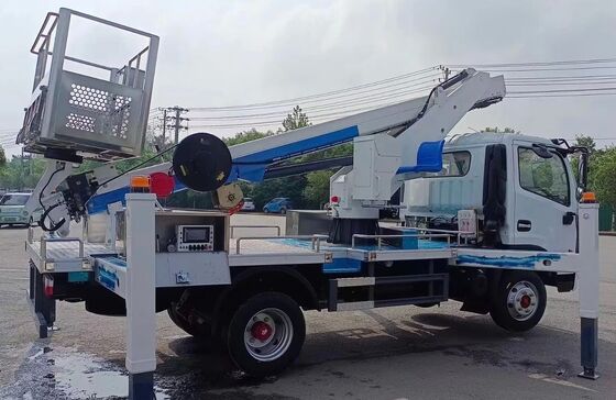 33米/40米高空作业车（曲臂式升降平台车）&mdash;&mdash;带吊篮、梯子、伸缩臂的高空作业施工升降车辆