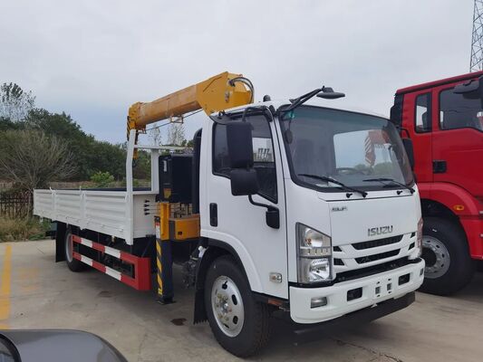 五十铃4&times;4驱动液压卡车起重机，5吨起重机卡车