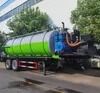 中国工厂销售35立方米真空罐车、真空吸污车、污水运输车、原油装卸车