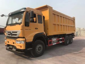 25吨载重6&times;4 20吨垃圾自卸车，适用于重型废弃物运输