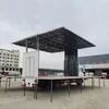 高性价比三面扩展式移动舞台车，适用于路演和广告宣传