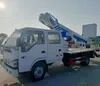 五十铃KV100 4&times;2驱动型22米/31米/33米液压升降梯车，绝缘臂式高空作业平台，吊篮式液压升降梯车
