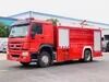 中国重汽10吨水罐消防车 4&times;2驱动消防车 消防车制造商 全球新旧车销售