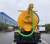 五十铃Giga 6&times;4驱动真空吸污车，18000升下水道清洗车。