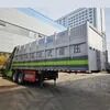 40立方米垃圾中转站、压缩式垃圾车、双轴半挂式垃圾车