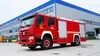 中国重汽10吨4&times;2型泡沫消防车、干粉消防车，消防车制造商全球销售