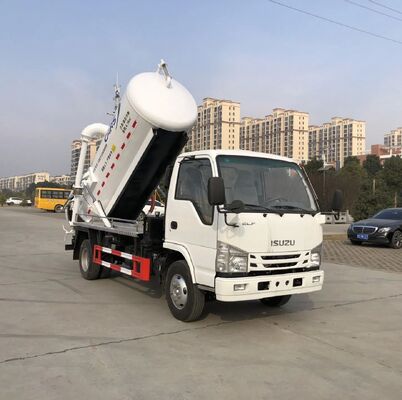 日本五十铃4立方米真空污水吸污车/粪便吸污车， suction-type 污水清掏车，现货供应