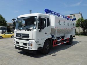 豪沃东风4×2/6×4/8×4散装饲料运输车专用汽车 饲料小麦谷物运输车 热销款