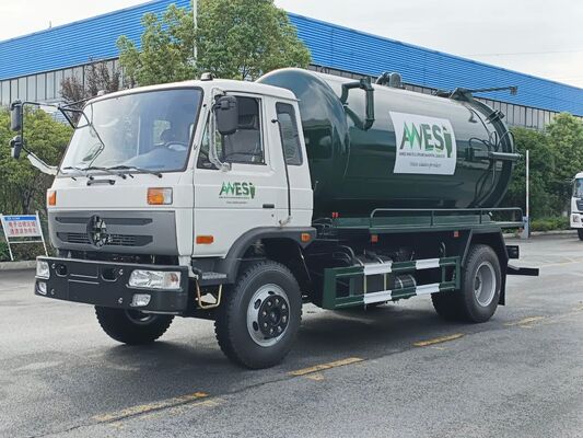 廉价真空吸污车，10立方米真空吸污车价格，东风4&times;2真空吸污车供应