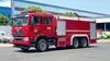 中国重汽12吨泡沫消防车，面向全球分销与火灾扑救