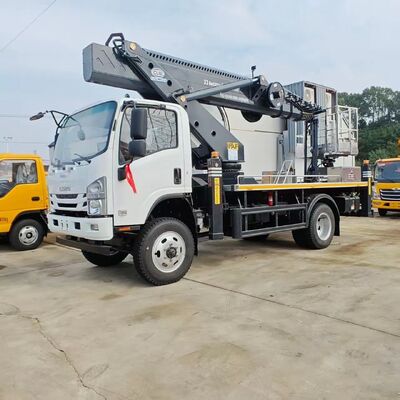 4&times;4 五十铃33米高空作业平台车