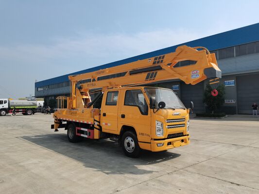 江铃17.5米高空作业平台车——安全高效的高空作业解决方案