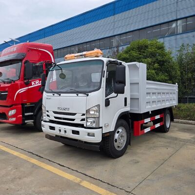 五十铃8吨4&times;4自卸车，柴油动力工程自卸车，中国自卸车工厂大批量供应