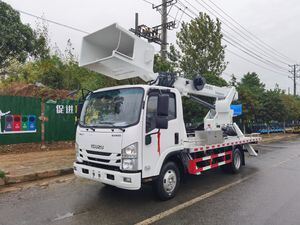 五十铃18米绝缘高空作业平台车 液压式高空作业平台 工厂直销价格 高空作业车