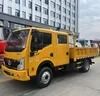东风4X2双排座自卸车价格 自卸车厂家